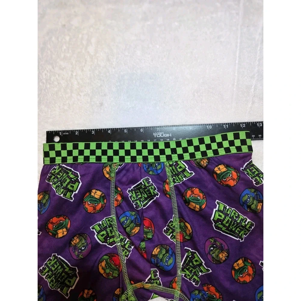 211 TMNT Mutant Mayhem Boys Boxer Briefs 4 Pack Size L 10/12 Ninja Turtles